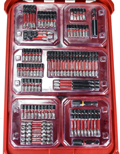 Load image into Gallery viewer, Shockwave Assorted Impact Driver Bit Set Alloy Steel 100 Pc, 1/4 In. Drive X 4 In. L
