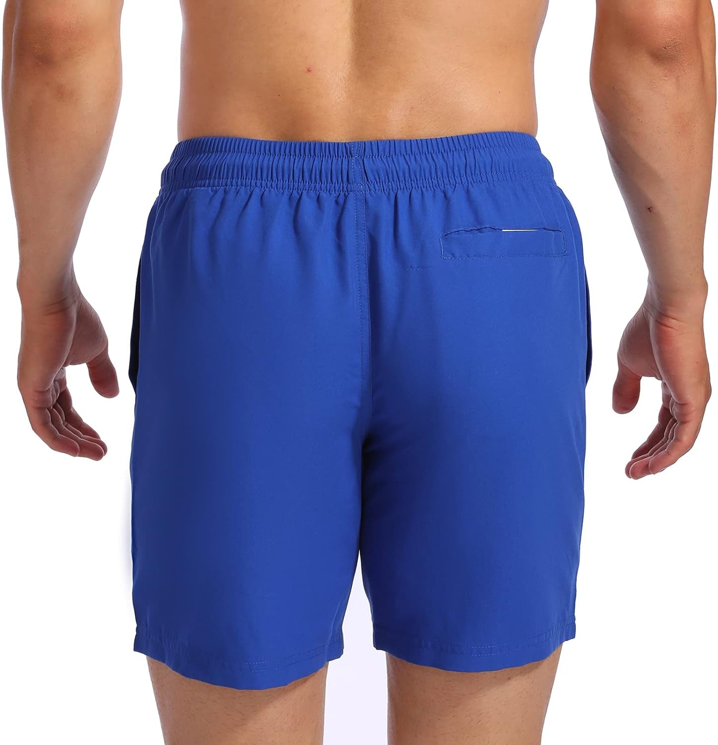 Mens Swim Trunks Quick Dry Swim Shorts with Mesh Lining Funny Beach Shorts